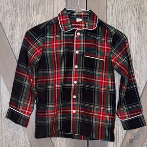 Crewcuts Plaid Sleepwear Top